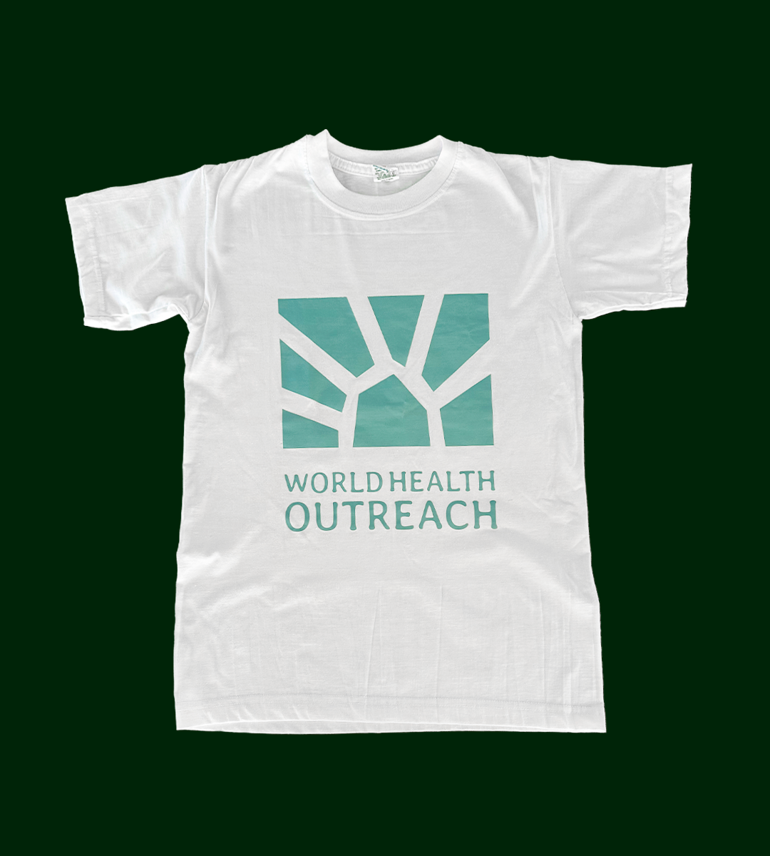 Overlay illustration on tile floor